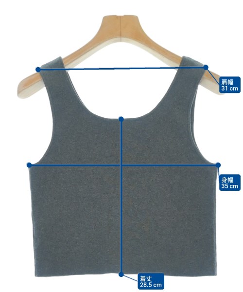 anuke（アンヌーク）ベスト 白 サイズ:F レディース/2200620222068