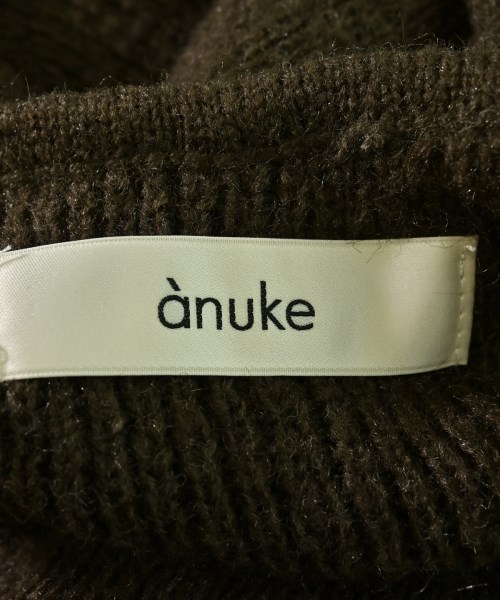 anuke（アンヌーク）ワンピース 茶 サイズ:36(S位) レディース/2200672916038