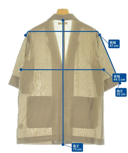 anuke（アンヌーク）カジュアルジャケット ベージュ サイズ:F レディース/2200676120097