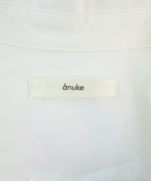 anuke（アンヌーク）ドレスシャツ 白 サイズ:F レディース/2200680480019