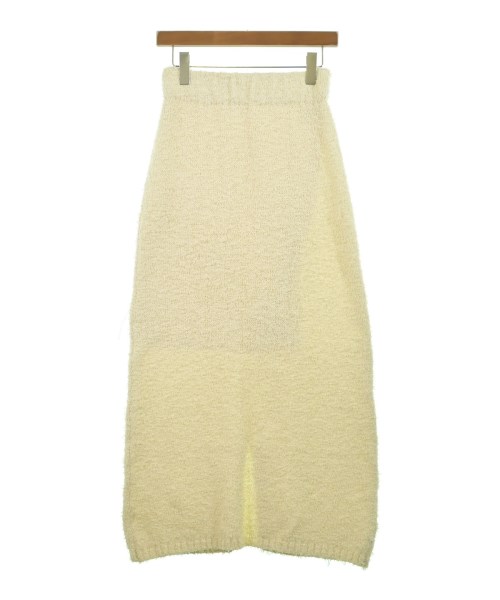 anuke(アンヌーク)ロング・マキシ丈スカート 白 サイズ:36(S位)/2200643834071