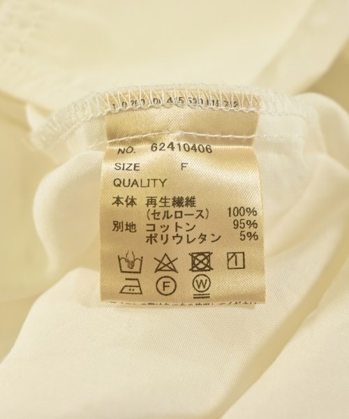 anuke（アンヌーク）Tシャツ・カットソー 白 サイズ:F レディース/2200699028219