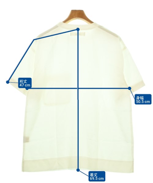 anuke（アンヌーク）Tシャツ・カットソー 白 サイズ:F レディース/2200699028219