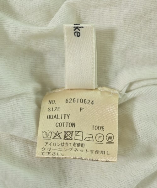 anuke（アンヌーク）Tシャツ・カットソー 白 サイズ:F レディース/2200709317036