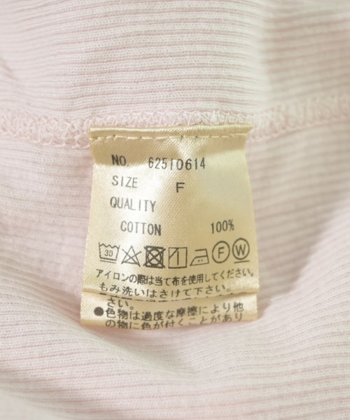 anuke（アンヌーク）タンクトップ ピンク サイズ:F レディース/2200722225806