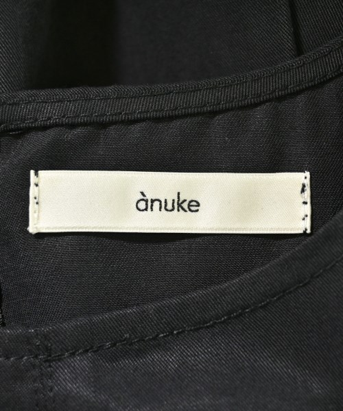 anuke（アンヌーク）ワンピース 黒 サイズ:36(S位) レディース/2200723755111