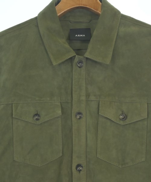 ARMA（アルマ）カジュアルシャツ カーキ サイズ:46(M位) メンズ/2200645859034