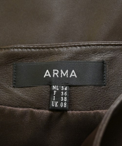 ARMA（アルマ）ロング・マキシ丈スカート 茶 サイズ:38(S位) レディース/2200681790230