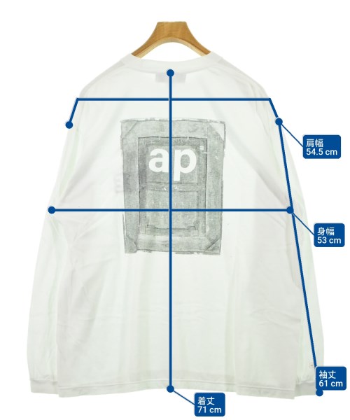 ARTIST PROOF（アーティトプルーフ）Tシャツ・カットソー 白 サイズ:XL メンズ/2200611435057
