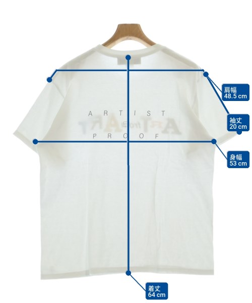 ARTIST PROOF（アーティトプルーフ）Tシャツ・カットソー 白 サイズ:M メンズ/2200713411027