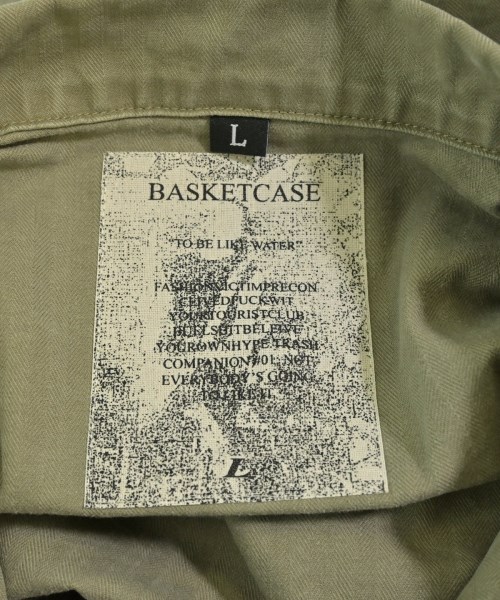 BASKETCASE（バスケットケース）カバーオール カーキ サイズ:L メンズ/2200701213046