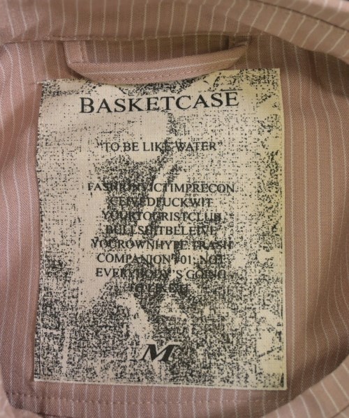 BASKETCASE（バスケットケース）カジュアルシャツ ピンク サイズ:M メンズ/2200704923119