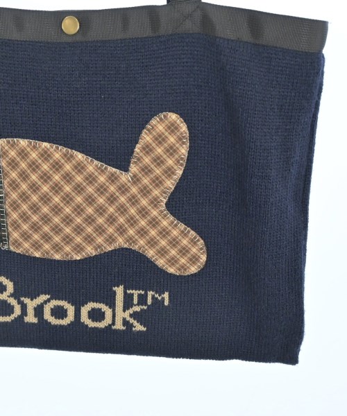 Brook（ブルック）トートバッグ 紺 サイズ:- メンズ/2200633893033
