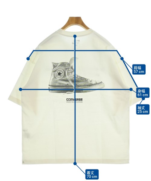 CHUCK TAYLOR CLOTHING（チャックテイラークロッシング）Tシャツ・カットソー 白 サイズ:2(M位) メンズ/2200646897028