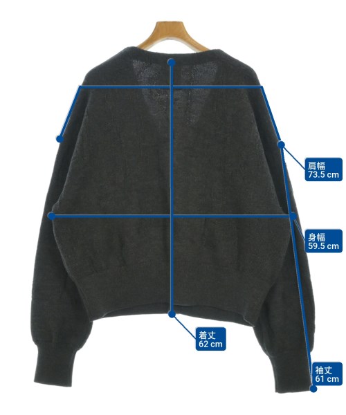 daisuke tanabe（ダイスケタナベ）カーディガン グレー サイズ:2(M位) メンズ/2200676365061