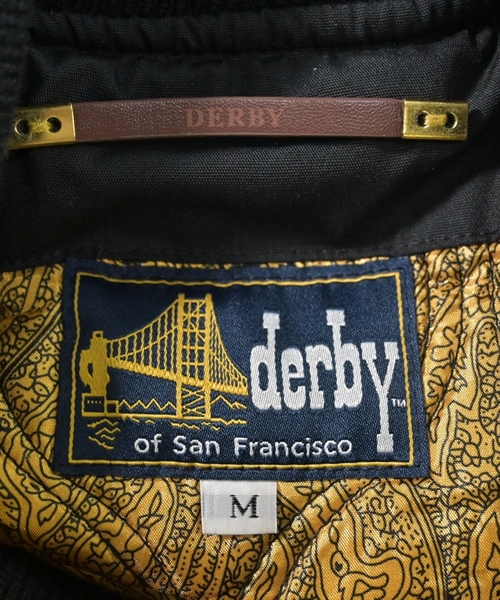 Derby of San Francisco（ダービーオブサンフランシスコ）ブルゾン 黒 サイズ:M メンズ/2200613660020