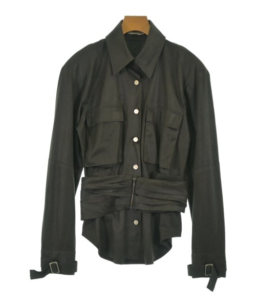 Elena Velez(エレナヴェレス)カジュアルシャツ 茶 サイズ:S/2200661571187