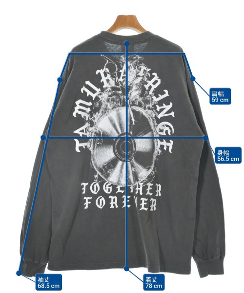 FRINGE VIDEO SHOP（フリンジビデオショップ）Tシャツ・カットソー グレー サイズ:XL メンズ/2200634372087