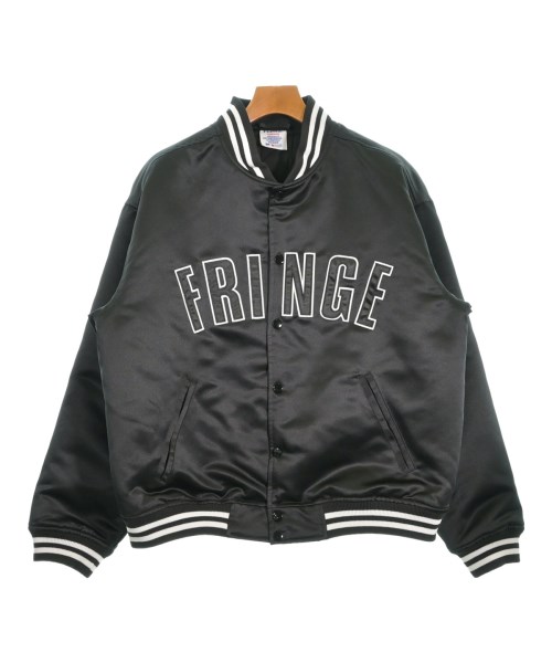 FRINGE VIDEO SHOP(フリンジビデオショップ)スタジャン 黒 サイズ:M/2200673078025