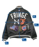 FRINGE VIDEO SHOP（フリンジビデオショップ）スタジャン 黒 サイズ:M メンズ/2200673078025