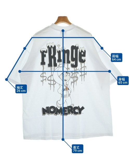 FRINGE VIDEO SHOP（フリンジビデオショップ）Tシャツ・カットソー 白 サイズ:2XL メンズ/2200688829254