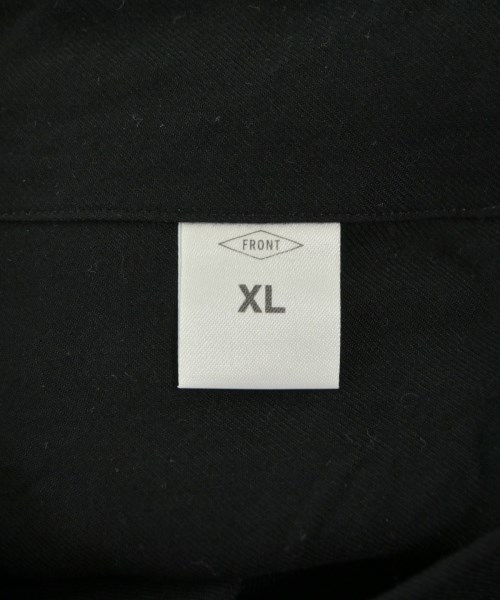 FRONT 11201（フロント11201）カジュアルシャツ 黒 サイズ:XL メンズ/2200639434100