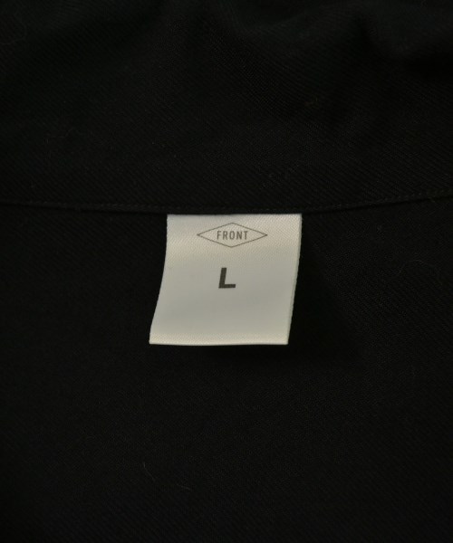 FRONT 11201（フロント11201）カジュアルシャツ 黒 サイズ:L メンズ/2200657357030