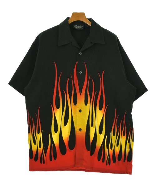 FRONT 11201(フロント11201)カジュアルシャツ 黒 サイズ:L/2200657357047