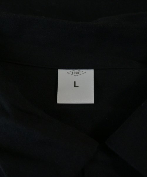 FRONT 11201（フロント11201）カジュアルシャツ 黒 サイズ:L メンズ/2200643794122