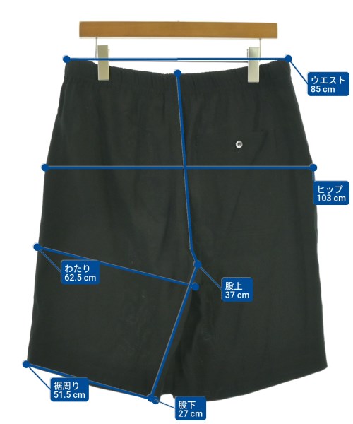 FRONT 11201（フロント11201）ショートパンツ 黒 サイズ:XL メンズ/2200683319040