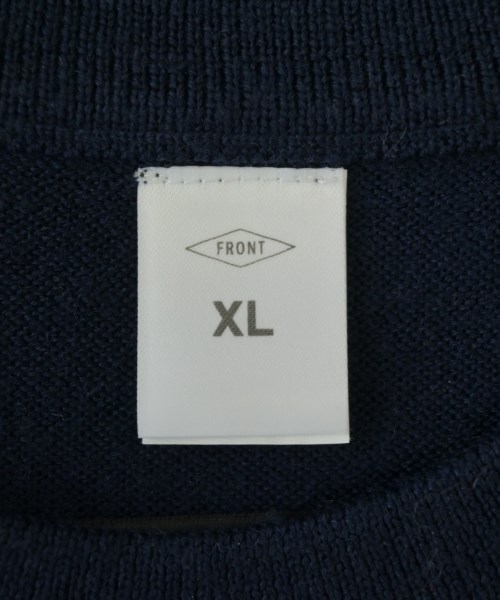 FRONT 11201（フロント11201）ニット・セーター 紺 サイズ:XL メンズ/2200688514068