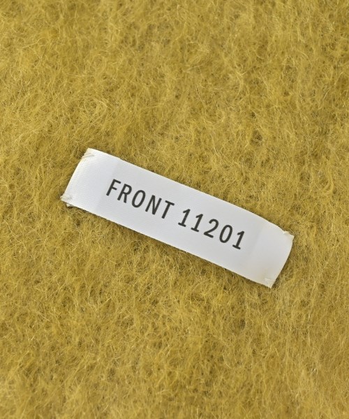 FRONT 11201（フロント11201）マフラー 黄 サイズ:- メンズ/2200688514105
