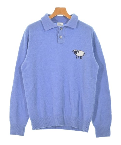 GALLIA(ガリア)ニット・セーター 青 サイズ:50(XL位)/2200662486121