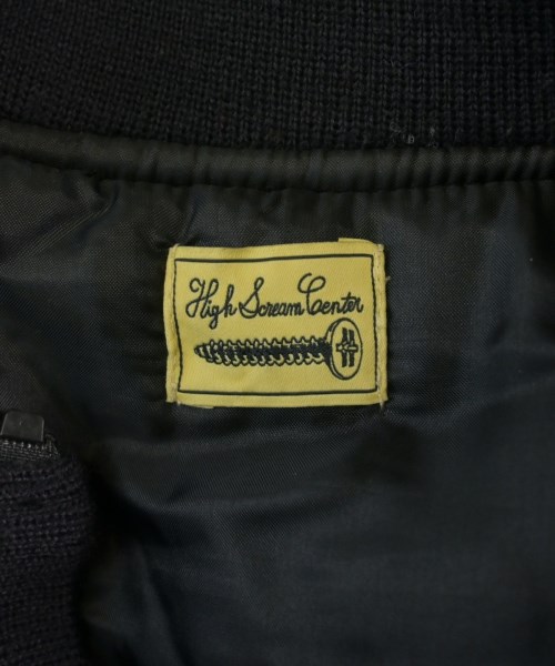 High Scream Center（ハイスクリームセンター）ミリタリーブルゾン 黒 サイズ:L メンズ/2200632377015