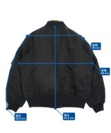 High Scream Center（ハイスクリームセンター）ミリタリーブルゾン 黒 サイズ:L メンズ/2200632377015