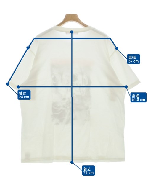 HOLOMARKET（ホロマーケット）Tシャツ・カットソー 白 サイズ:3(L位) メンズ/2200637710022
