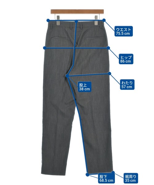 HOTEL PALACE（オテルパラス）スラックス グレー サイズ:S メンズ/2200662827030