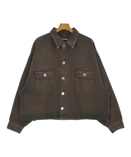 INTODUSK(イントゥーダスク)カバーオール 茶 サイズ:M/2200655767213