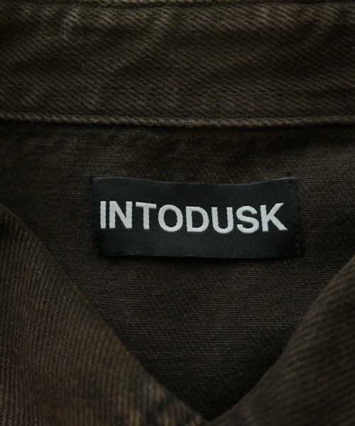 INTODUSK（イントゥーダスク）カバーオール 茶 サイズ:M メンズ/2200655767213