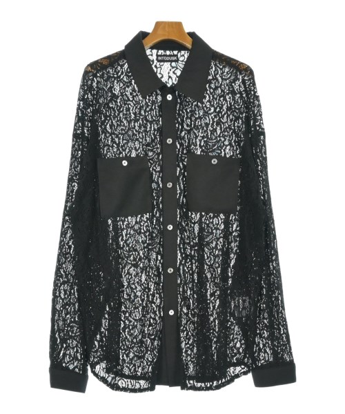 INTODUSK(イントゥーダスク)カジュアルシャツ 黒 サイズ:M/2200655767237