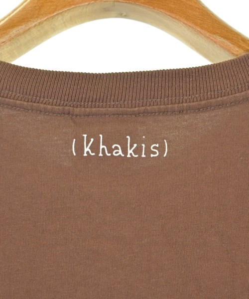 Khakis（カーキス）Tシャツ・カットソー 茶 サイズ:3(L位) メンズ/2200709244011