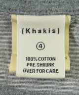 Khakis（カーキス）Tシャツ・カットソー グレー サイズ:4(XL位) メンズ/2200644131063