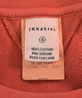 Khakis（カーキス）スウェット 赤 サイズ:4(XL位) メンズ/2200691960029