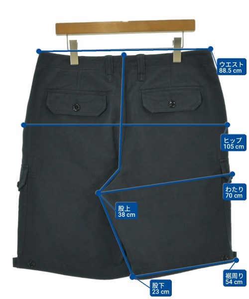 Khakis（カーキス）ショートパンツ 紺 サイズ:L メンズ/2200691960081