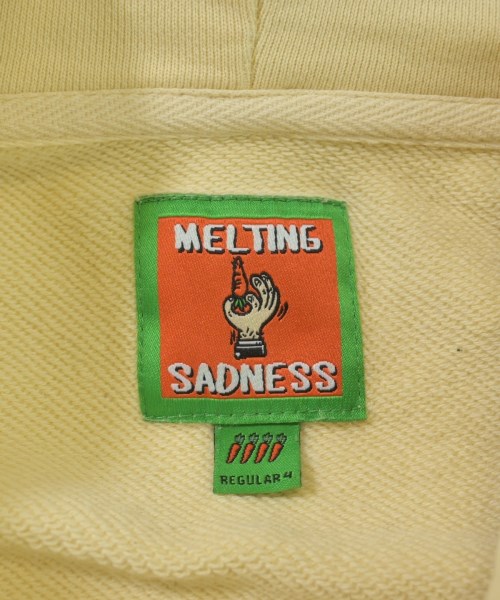 MELTING SADNESS（メルティングサッドネス）パーカー 黄 サイズ:4(XL位) メンズ/2200661254028