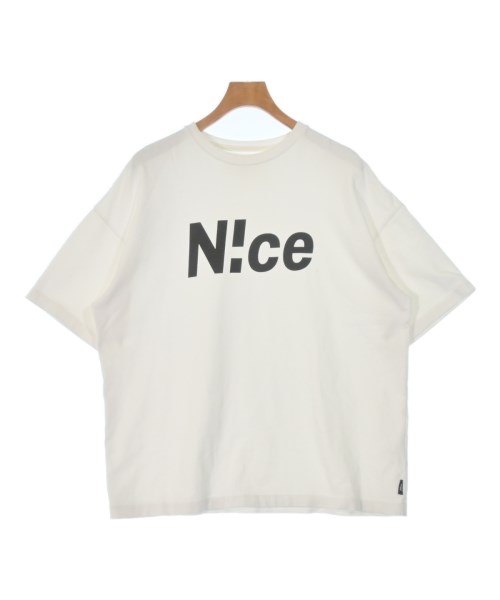N!ce(ナイス)Tシャツ・カットソー 白 サイズ:M/2200674276055