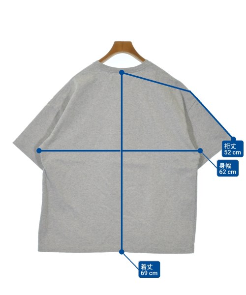 N!ce（ナイス）Tシャツ・カットソー グレー サイズ:L メンズ/2200647521021