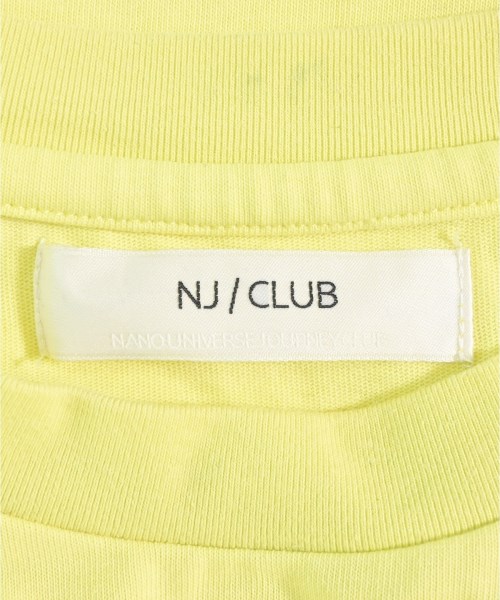 NJ/CLUB（エヌジェークラブ）Tシャツ・カットソー 黄 サイズ:L メンズ/2200625397037