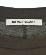 NO MAINTENANCE（ノーメンテナンス）Tシャツ・カットソー 茶 サイズ:S メンズ/2200685883037