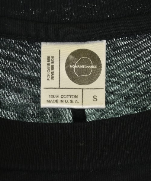 NO MAINTENANCE（ノーメンテナンス）Tシャツ・カットソー 黒 サイズ:S メンズ/2200685883051